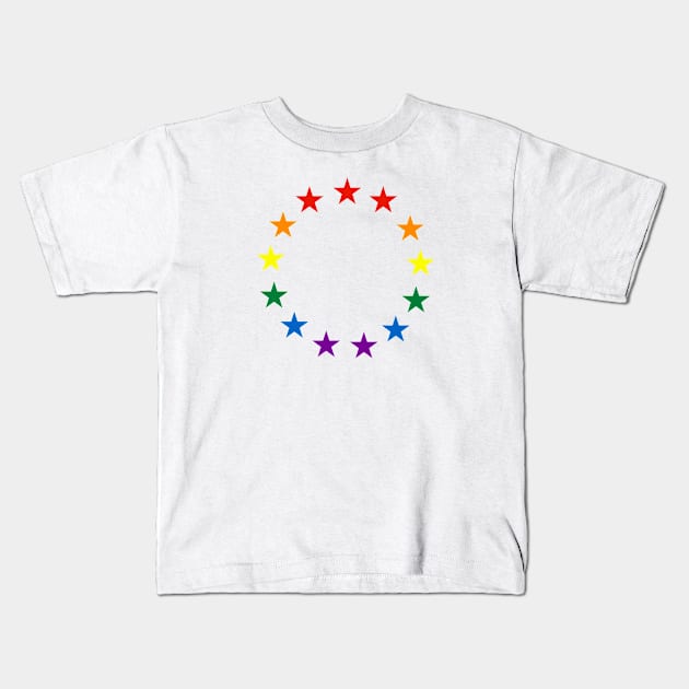 Pride Logo – FOR CHARITY Kids T-Shirt by OptionaliTEES